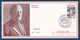 France - FDC - Premier Jour - Carte Maximum - General Pershing - 1976 - 1970-1979