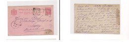DUTCH INDIES. Dutch Indies - Cover - 1894 Neltea To Leipzig Germany Stat Card. Easy Deal. XSALE. - Netherlands Indies