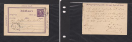 DUTCH INDIES. Dutch Indies - Cover - 1878 Poeoworedio To Saarang Early Stat Card. Easy Deal. XSALE. - Netherlands Indies