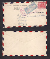 DOMINICAN REP. 1931 (8 Apr) Sto Domingo - USA, Chicago, Ill. Air Multifkd Env. XSALE. - Dominican Republic