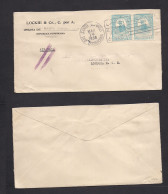 DOMINICAN REP. 1930 (14 March) Sto Domingo - London, UK. Air Multifkd Env. Comercial Usage. XSALE. - Repubblica Domenicana