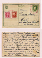 CZECHOSLOVAKIA. 1926 Multfkd Stat Card Redd Cachet. Easy Deal. XSALE. - Altri & Non Classificati