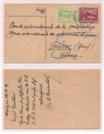 CZECHOSLOVAKIA. 1919 - Aussig - Switzerland Stat Card- POW - Taxed. Easy Deal. XSALE. - Otros & Sin Clasificación