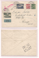 CZECHOSLOVAKIA.  1933 - Air Multifkd USA Chicafo. XSALE. - Other & Unclassified