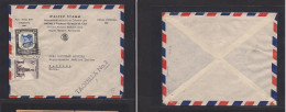 COLOMBIA. Colombia - Cover - 1955 Medellin To Switz Basel Aair Mult Fkd Env Taquilla 3. Easy Deal. XSALE. - Colombia