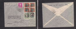 Chile - XX. 1934 (16 Aug) Valp - Argentina, Buenos Aires. Air Multifkd Env 2,60 Pesos Rate. Fine. XSALE. - Chili