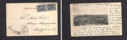 Chile - XX. 1901 (8 Oct) Iquique - Germany, Altona (16 Nov) Multifkd Ppc. Early Concepcion Pcard. Fine. XSALE. - Cile