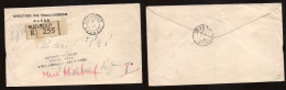 FRC - Senegal. 1947 (6 Oct) Rufisque - Dakar. First Constellation. Air France Registered Official Mail Envelope. VF + Sp - Other & Unclassified