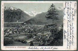 SUISSE - INTERLAKEN U. Unterseen - Interlaken