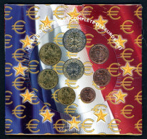 Frankreich 2003 Kursmünzensatz/ KMS Im Folder ST (M4673 - Andere & Zonder Classificatie