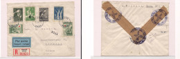 FINLAND. 1947 - Vaasa To Utrecht, Netherlands - Registr Multifkd Airmail Env. Easy Deal. XSALE. - Otros & Sin Clasificación