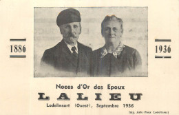 Belgique > Hainaut > Charleroi - Lodelinsart - Noces D' Or Des Epoux LALIEU 1936 - Charleroi