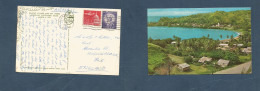 E-MARIANAS ISLANDS. 1967 (Jan 10) Agana, Guam - England, Fordingbridge. Air Multifkd Ppc. XSALE. - Altri & Non Classificati