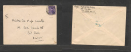 EGYPT. Egypt Cover - 1946 FPO 174 MELF British Forces To Port Said, Fkd Env XSALE. - Sonstige & Ohne Zuordnung