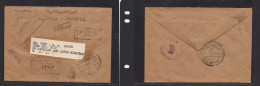 EGYPT. Egypt - Cover - 1959 Cairo To USA Offical Phil Service Air Registr TP Envelope Usage, Nice Item. Easy Deal. XSALE - Other & Unclassified