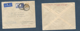 INDIA. 1938 (2 Feb) Agra - Germany, Berlin (11 Febr) Air Multifkd Env At 9 1/2 Anna Rate Tied Cds. Fine. XSALE. - Sonstige & Ohne Zuordnung