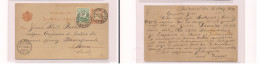 HUNGARY. Cover - . 1881 Budapest To Switz 2f Brown Stat Card+adtl. Easy Deal. XSALE. - Other & Unclassified