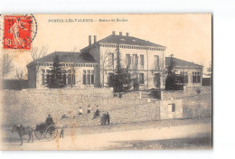 PORTES LES VALENCE - Mairie Et Ecoles - Très Bon état - Autres & Non Classés