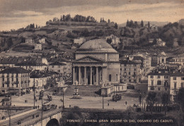 Torino Chiesa Gran Madre Di Dio ,Ossario Dei Caduti ( Tram ) - Andere & Zonder Classificatie