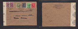 GERMANY - XX. 1947 (3 May) Luneburg - France, Nice. Multifkd Env + Censored. Fine. XSALE. - Other & Unclassified