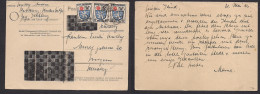 GERMANY - XX. 1946 (22 May) French Zone. Koblenz - Switzerland, Luzern. German Stat Card + Crossed Out + French Fkg, Tie - Autres & Non Classés