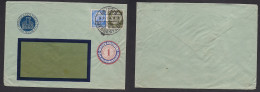 GERMANY - XX. 1934 (31 Jan) Leipzig Morsestatd. Comercial Fkd Env Incl Winter Halfe 1 P Feming Label. Interesting. XSALE - Other & Unclassified