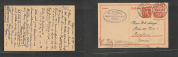 GERMANY. Germany Cover 1921 Uelzen To Spain Barcelona 40pf Red Stat Card+adtl Vf. Easy Deal. XSALE. - Other & Unclassified