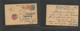 GERMANY. Germany Cover 1921 Bensheim To Paris France Stat Card+adtl Vf. Easy Deal. XSALE. - Autres & Non Classés