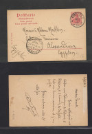 GERMANY. Germany Cover 1902 Crefeld To Egypt Alexandrien Stat Card Arrival On Front. Easy Deal. XSALE. - Autres & Non Classés