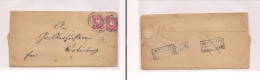 GERMANY. Germany - Cover -1870 Neutrelitx To Switz Zurich Regstr Fakd Env, Further Stamp Missing In Transit. Easy Deal.  - Otros & Sin Clasificación