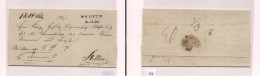 GERMANY. Germany - Cover - C.1838 Pyritz Prusia To Stettin E Pref Stline. Fine. Easy Deal. XSALE. - Other & Unclassified