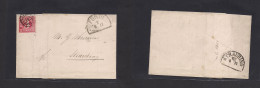 GERMAN STATES-BAYERN. 1868 (3 Nov) Furth - Straubing. E Fkd 3kr Rose, Full Margins, Tied "145". Fine. XSALE. - Other & Unclassified