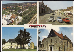 LOIRET - COURTENAY En 4 Vues - Les Editions Nivernaises - N° 12832 - Courtenay