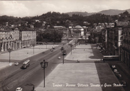 Torino Piazza Vittorio Veneto E Gran Madre  ( Tram ) - Andere & Zonder Classificatie