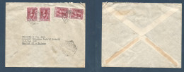 MARRUECOS. 1945 (23 Julio) Correo Español. Tanger - Suiza, Zurich. Sobre Franqueo Local 2 Pesetas Via Aerea. XSALE. - Morocco (1956-...)