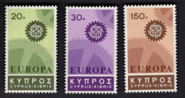 2024597135 1967 SCOTT 297 299 (XX) POSTFRIS MINT NEVER HINGED - EUROPA ISSUE - Unused Stamps