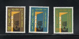 Portugal Stamps 1960 "Refugees" Condition MNH #851-853 - Unused Stamps