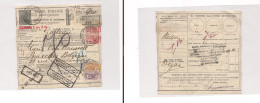 ITALY. Cover -  1934 Firenze To Belgium Stat Package Card +four P Dues. Easy Deal. XSALE. - Unclassified