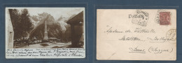 ITALY. 1899 (4 Sept) South Tirol, Austria, Venezia - Switzerland, Bern. Weissen Knott /Austrian. XSALE. - Non Classificati