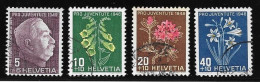 Pro Juventute 1948 - SBK No J125-J128 - Oblitérés. - Used Stamps