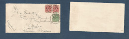 SOUTH AFRICA. 1901 (11 May) VRI. Boer War. Potchefstroom - Switzerland, Sipih. Multifkd Front, Cds. XSALE. - Otros & Sin Clasificación