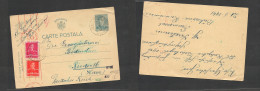 ROMANIA. Romania Cover 1941 Bukowina To Germany Rieder  Deutsches Reich Stat Card+2 Adtls Vf. Easy Deal. XSALE. - Other & Unclassified