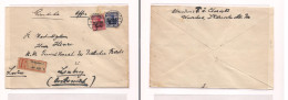 POLAND. Poland -1916 WW1 German Occup Warschau To Lemberg Registr Fkd Env. Easy Deal. XSALE. - Other & Unclassified