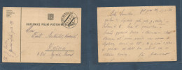POLAND. 1938 )5 Oct) Polni Posta 39 - Zasova. Free Fkd Official Card, Cds. XSALE. - Andere & Zonder Classificatie