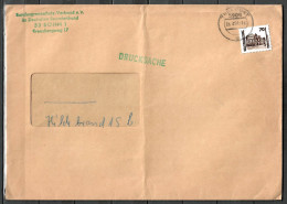 DDR MiNr. 3348; Semper Oper, Auf Portoger. Drucksache Von Treffurt; C-357 - Cartas & Documentos