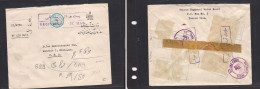 PERSIA. Persia - Cover - 1966Teheran To USA Detroit Mich Official Registr Air Env. Easy Deal. XSALE. - Iran