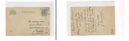 NETHERLANDS. Netherlands - Cover -  1917 Tpo Blokzul - Zwolle Stat Card. Easy Deal. XSALE. - Other & Unclassified