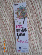 TMV Tours Prix Du Roman - Bookmarks