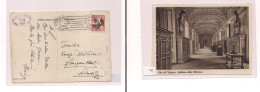 VATICAN. Cover - 1938 Citta To Switz Langenthal Fkd Ppc. Easy Deal. XSALE. - Autres & Non Classés