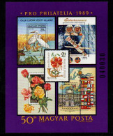 Ungarn 1989 - Mi.Nr. Block 207 - Postfrisch MNH - Blokken & Velletjes